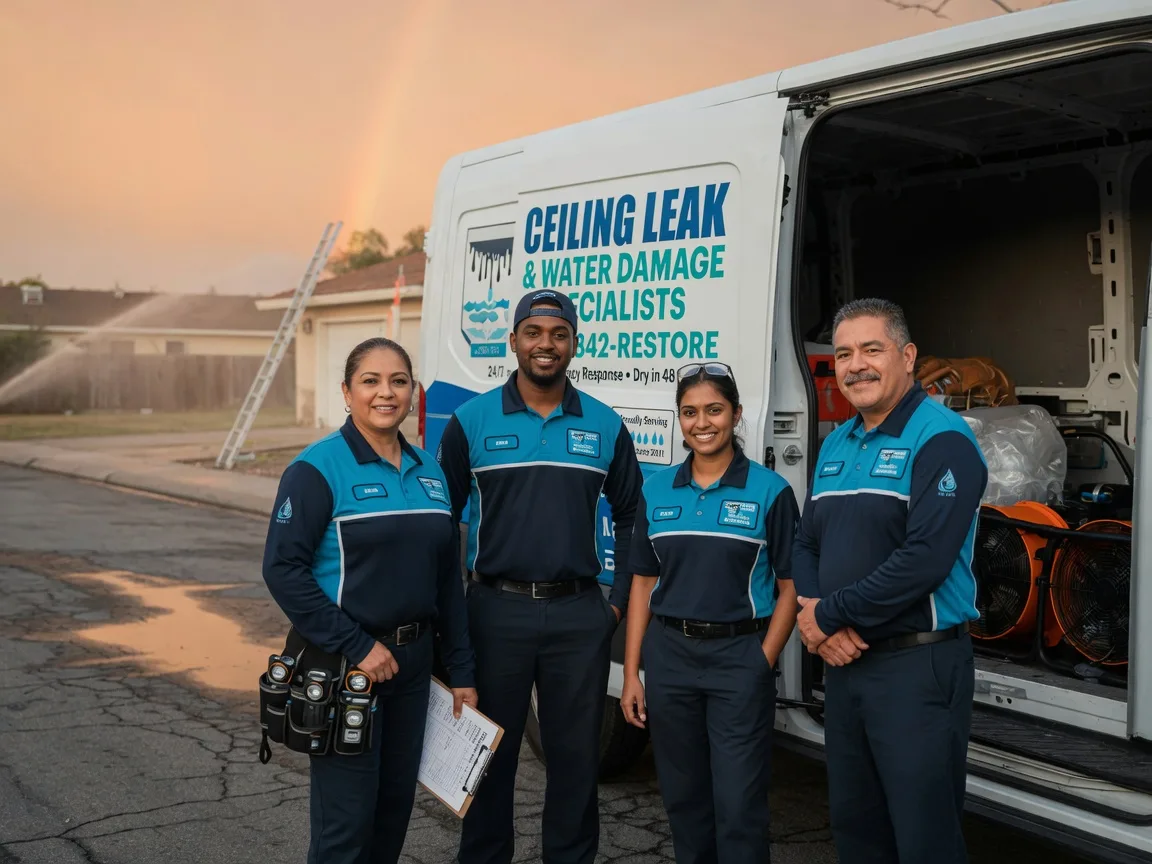 Ceiling Leak Cleanup company in Orient, OH